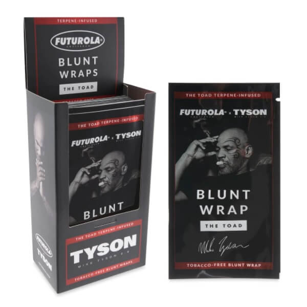 Futurola Tyson Ranch “The Toad” Terpene-Infused Blunt Wraps Version 2.0 | 25 Count Display product image